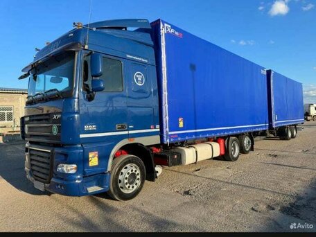 2006 DAF XF 105, синий, 3900000 рублей, вид 4