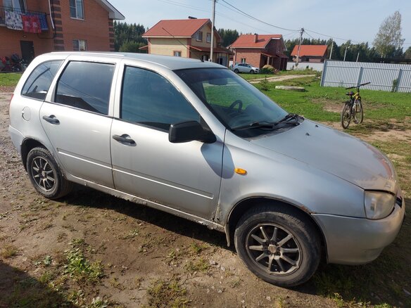 2011 Lada (ВАЗ) Kalina I, серебристый - вид 1