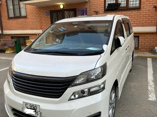 2011 Toyota Vellfire I, белый, 2200000 рублей, вид 2