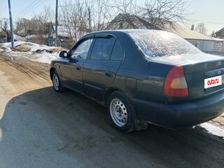 2006 Hyundai Accent ТагАЗ II, чёрный, 280000 рублей, вид 5