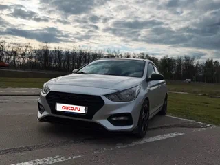 2017 Hyundai Solaris II, серебристый, 1180000 рублей, вид 1