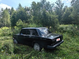 2010 Lada (ВАЗ) 2107, чёрный, 300000 рублей, вид 3