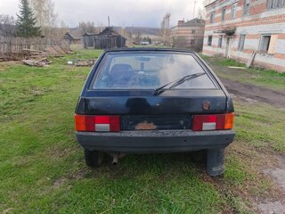1996 Lada (ВАЗ) 2108, чёрный, 65000 рублей, вид 4