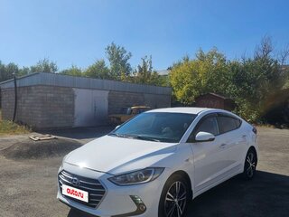2018 Hyundai Elantra VI (AD), белый, 1190000 рублей, вид 1