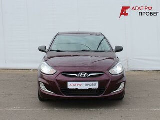 2014 Hyundai Solaris I, фиолетовый, 599000 рублей, вид 2