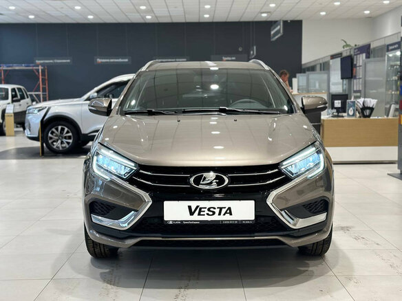 2026 Lada (ВАЗ) Vesta SW I Рестайлинг (NG), серый - вид 1