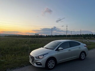 2018 Hyundai Solaris II, бежевый, 1400000 рублей, вид 1