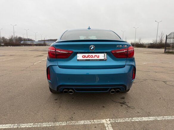 2017 BMW X6 M II (F86), голубой, 4099000 рублей - вид 7
