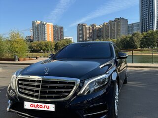 2015 Mercedes-Benz S-Класс 500 VI (W222, C217), синий, 2850000 рублей, вид 5