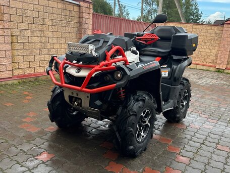 2017 BRP Can-Am Outlander X MR 650, белый, 880000 рублей, вид 5