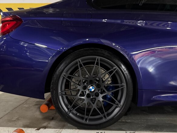 2019 BMW M4 Competition Package F82/F83 Рестайлинг, пурпурный - вид 8