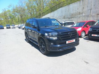 2014 Toyota Land Cruiser 200 Series Рестайлинг 1, чёрный, 5150000 рублей, вид 3