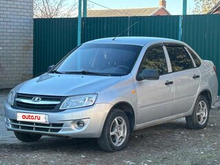 2013 Lada (ВАЗ) Granta I, серебристый, 500000 рублей, вид 4