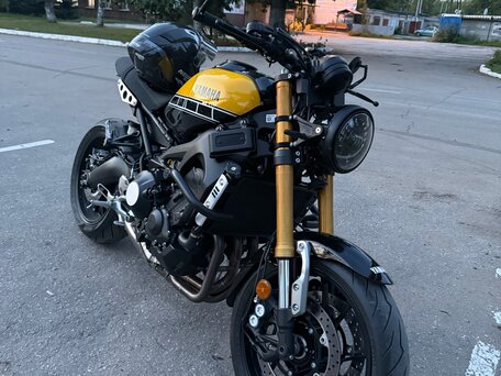2016 Yamaha XSR900, жёлтый, 950000 рублей, вид 3