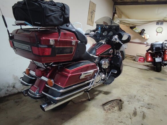 2007 Harley-Davidson Electra Glide, пурпурный, 990000 рублей - вид 2