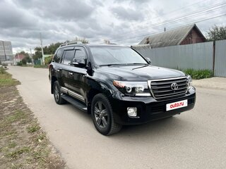 2014 Toyota Land Cruiser 200 Series Рестайлинг 1, чёрный, 4200000 рублей, вид 3