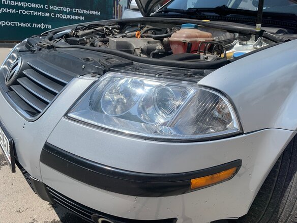 2002 Volkswagen Passat B5 Рестайлинг, серебристый, 400000 рублей - вид 11