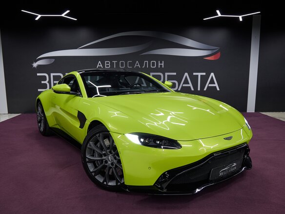 2018 Aston Martin V8 Vantage IV, зелёный - вид 7