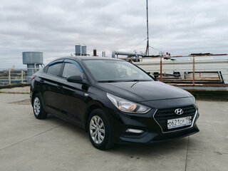 2018 Hyundai Solaris II, чёрный, 1150000 рублей, вид 3