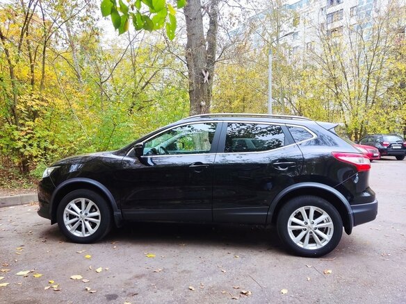 2018 Nissan Qashqai II, чёрный