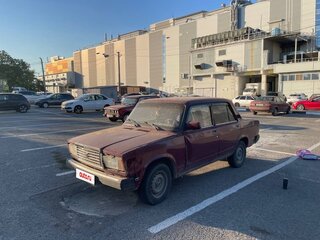 2004 Lada (ВАЗ) 2107, пурпурный, 50000 рублей, вид 1