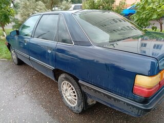 1989 Audi 100 III (C3) Рестайлинг, синий, 135000 рублей, вид 3