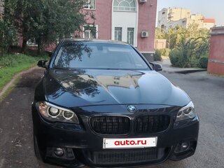 2014 BMW 5 серии 520d VI (F10/F11/F07) Рестайлинг, чёрный, 1750000 рублей, вид 2