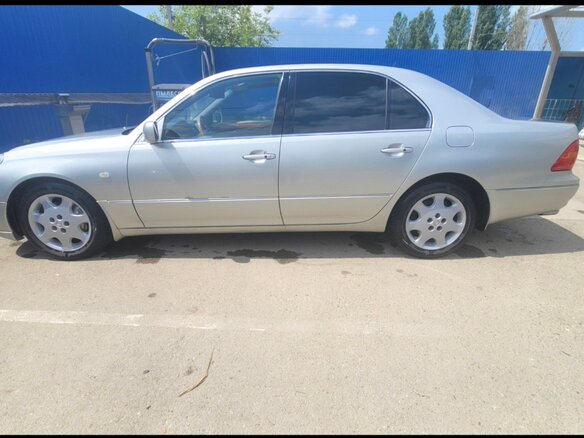 2001 Lexus LS 430 III, серебристый, 1400000 рублей - вид 5