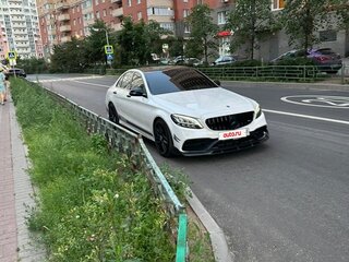 2019 Mercedes-Benz C-Класс 180 IV (W205) Рестайлинг, белый, 3500000 рублей, вид 2
