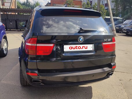 2008 BMW X5 3.0si II (E70), чёрный, 1320000 рублей, вид 5