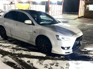 2008 Mitsubishi Lancer X, белый, 800000 рублей, вид 1