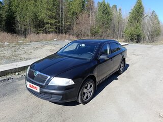 2006 Skoda Octavia II (A5), чёрный, 499000 рублей, вид 1