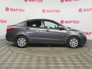 2014 Kia Rio III, серый, 736000 рублей, вид 4