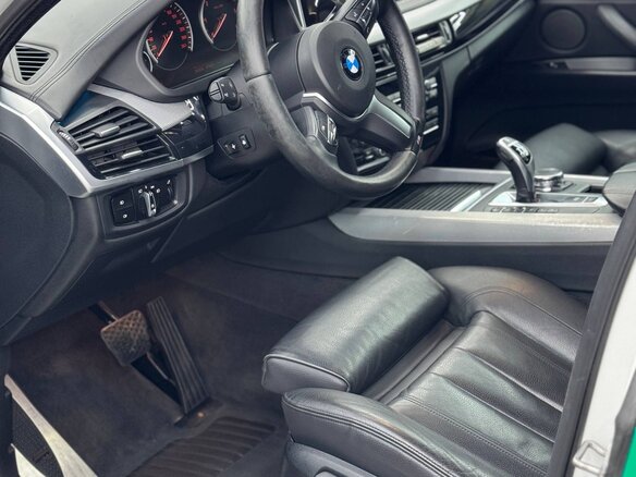 2015 BMW X5 40d III (F15), зелёный, 3600000 рублей - вид 9