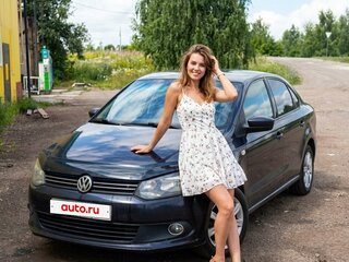 2012 Volkswagen Polo V, чёрный, 530000 рублей, вид 2