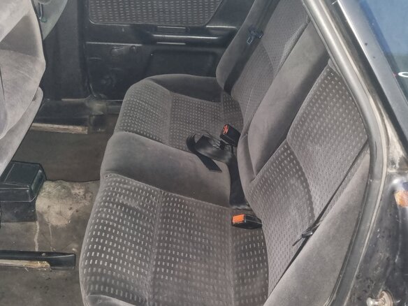 1991 Audi 80 IV (B3), синий, 140000 рублей - вид 7
