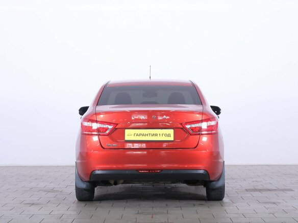 2017 Lada (ВАЗ) Vesta I, красный, 779000 рублей - вид 4