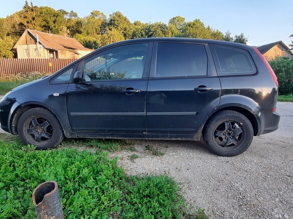 2008 Ford C-MAX I Рестайлинг, чёрный, 330000 рублей - вид 3