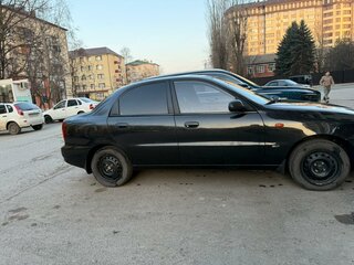 2007 Chevrolet Lanos I, чёрный, 365000 рублей, вид 3