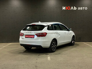 2019 Lada (ВАЗ) Vesta SW I, белый, 900000 рублей, вид 5