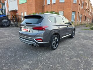 2020 Hyundai Santa Fe IV, серый, 3850000 рублей, вид 3
