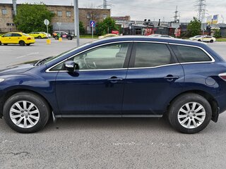 2011 Mazda CX-7 I Рестайлинг, синий, 1130000 рублей, вид 5