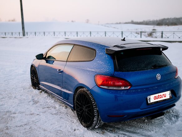 2010 Volkswagen Scirocco III, синий, 1440000 рублей - вид 6
