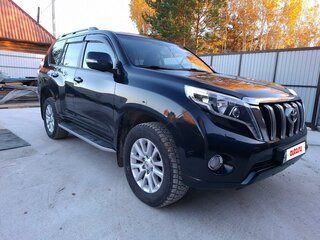 2016 Toyota Land Cruiser Prado 150 Series Рестайлинг 1, серый, 4100000 рублей, вид 3