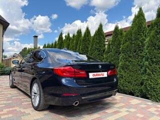 2019 BMW 5 серии 530e VII (G30/G31/G38), синий, 2890000 рублей, вид 5