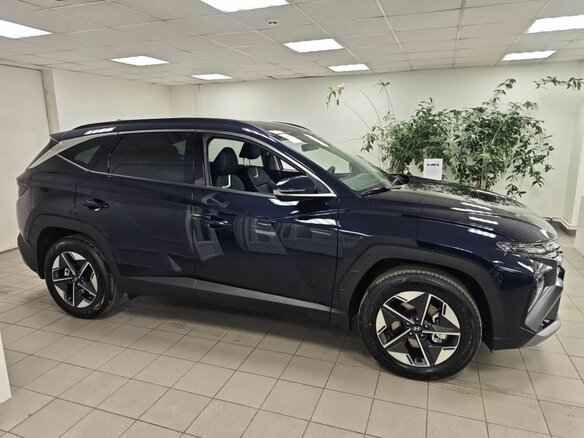 2026 Hyundai Tucson IV Рестайлинг, синий - вид 3