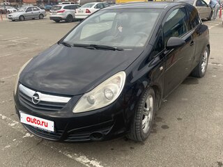 2007 Opel Corsa D, чёрный, 330000 рублей, вид 1