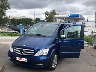 2008 Mercedes-Benz Viano Long L2 I (W639), синий, 2700000 рублей, вид 2