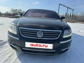 2008 Volkswagen Phaeton 5-Seater I, чёрный, 820000 рублей, вид 4