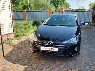 2018 Hyundai Elantra VI (AD) Рестайлинг, чёрный, 800000 рублей, вид 1